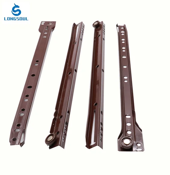 Wholesale Furniture Slide Cabinet Drawer Slides Powder Coated Roller Fgv Stainless steel 450mm Drawer Slide