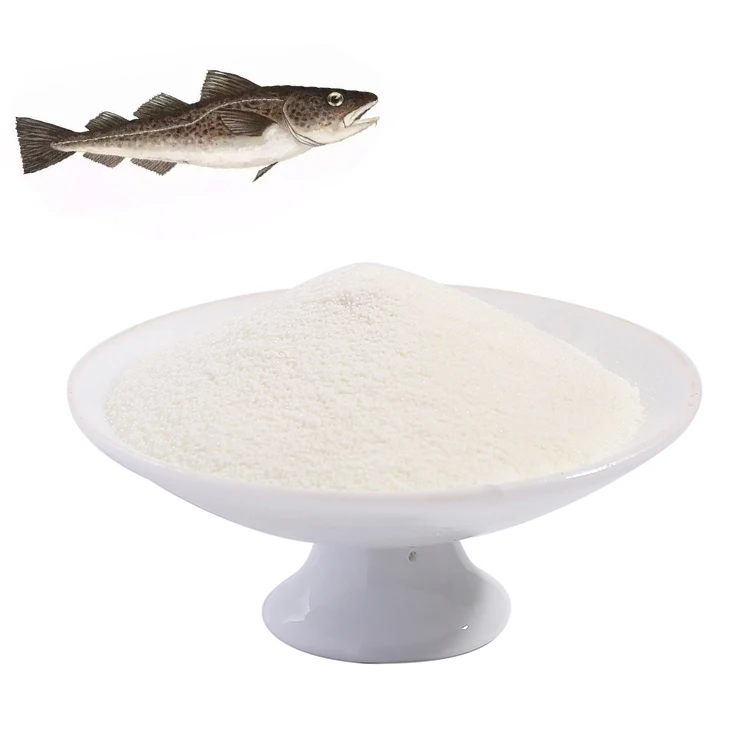 
Wholesale high quality bulk sea fish scale hydrolyzed collagen peptide powder 