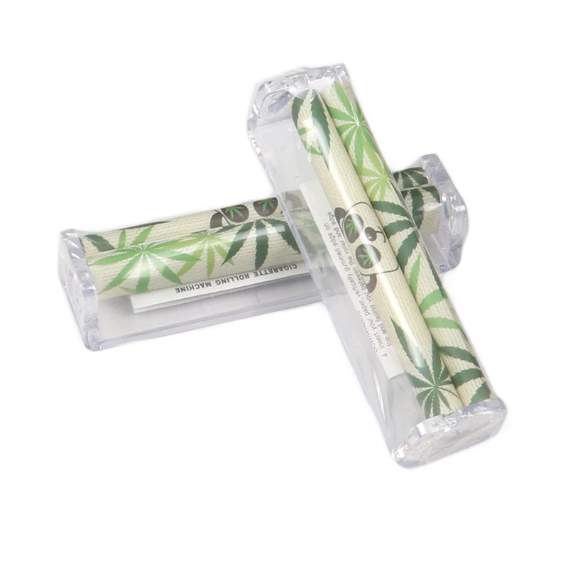 110mm plastic cigarette maker with leaves cigarette cloth tobacco rolling machine wholesale