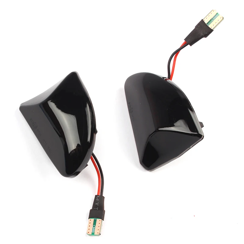 ADT Front LED Side Turn Signals Sequential LED Side Marker Light Front Flowing Smoked LED Lamps Lights For A451 C451 W451 Amber