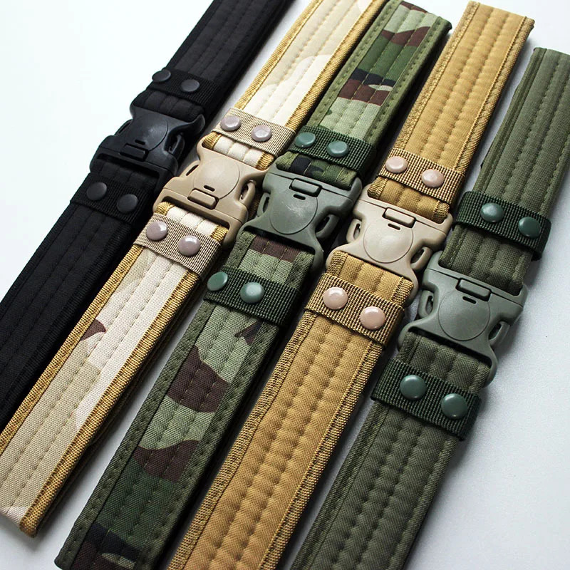 New  Style Tactical Molle Belt  Battle Belt, 3.8cm Men Tactical Belt Heavy Duty