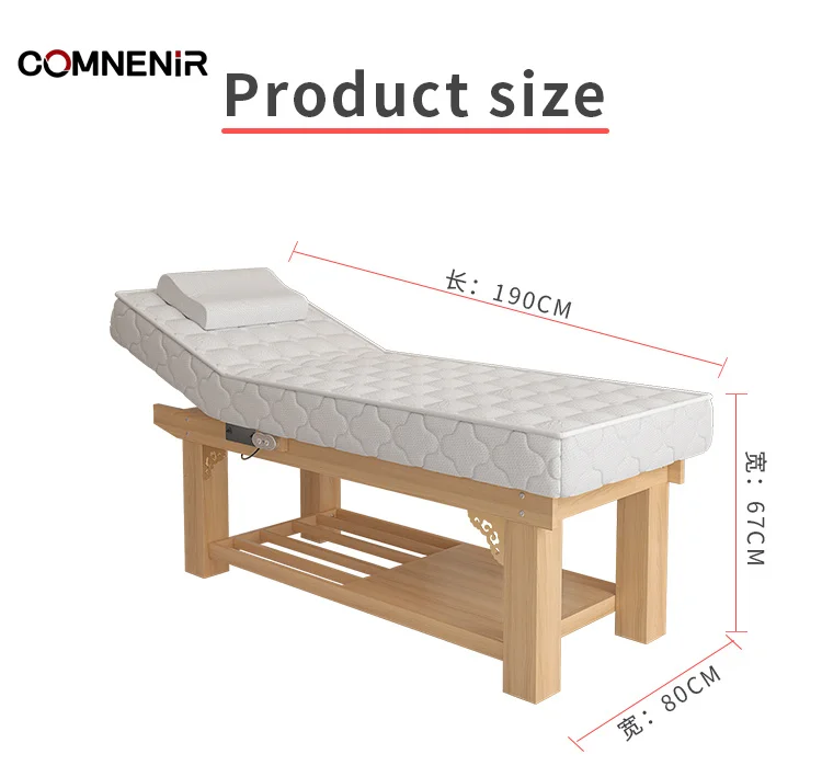 Hot Sale Commercial Foldable Aluminum Alloy Massage Bed Modern Design Salon Spa Hotel Home Use Facial Eyelash Bed Stretcher