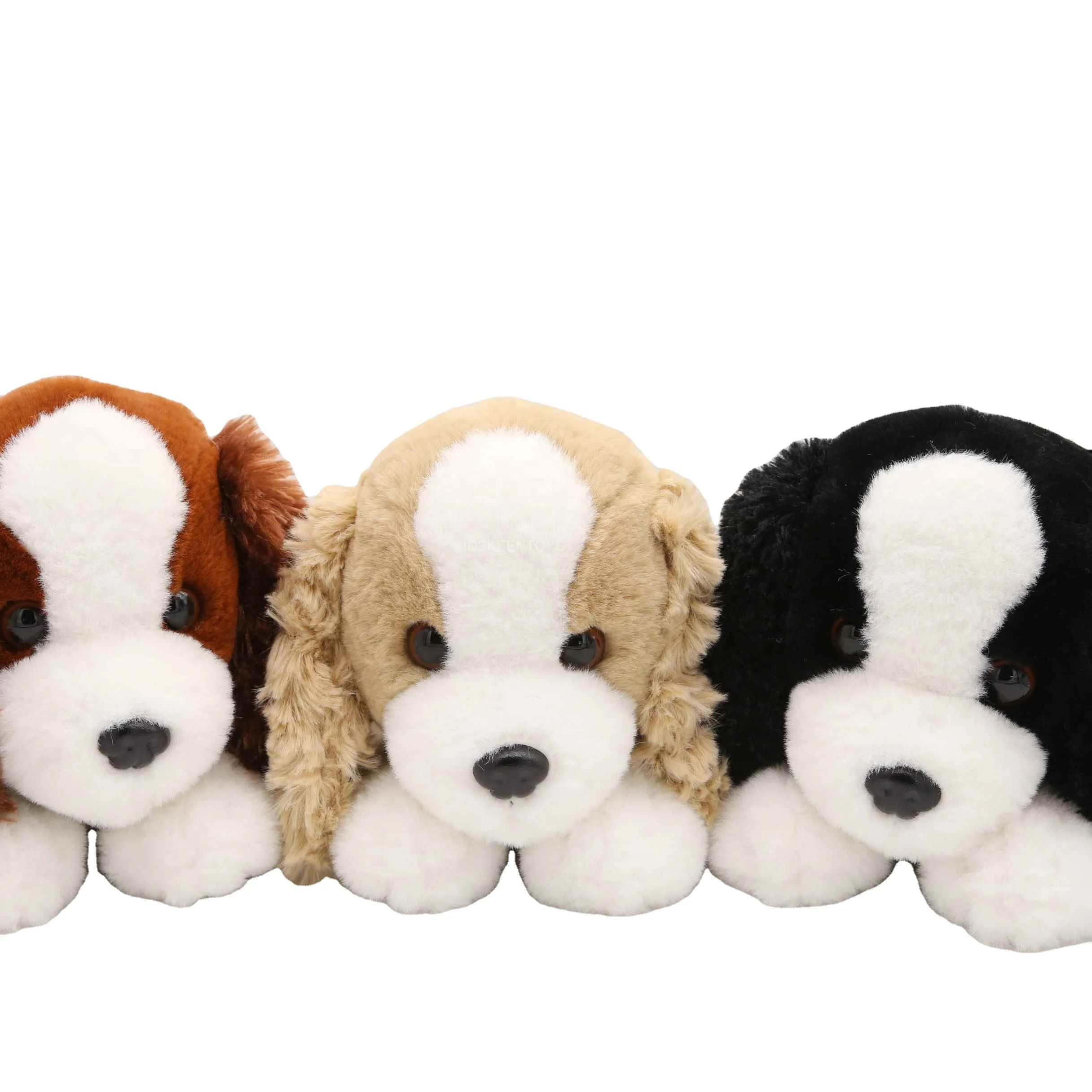 High Quality Low Price Colors Cute Big Ear Lie On Stomach Dog Stuffing Toys