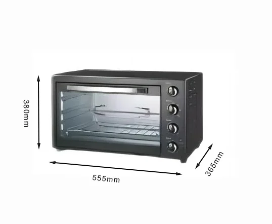 60L Large Capacity Household Baking Oven Toaster Oven Electric Oven With Multifunctional