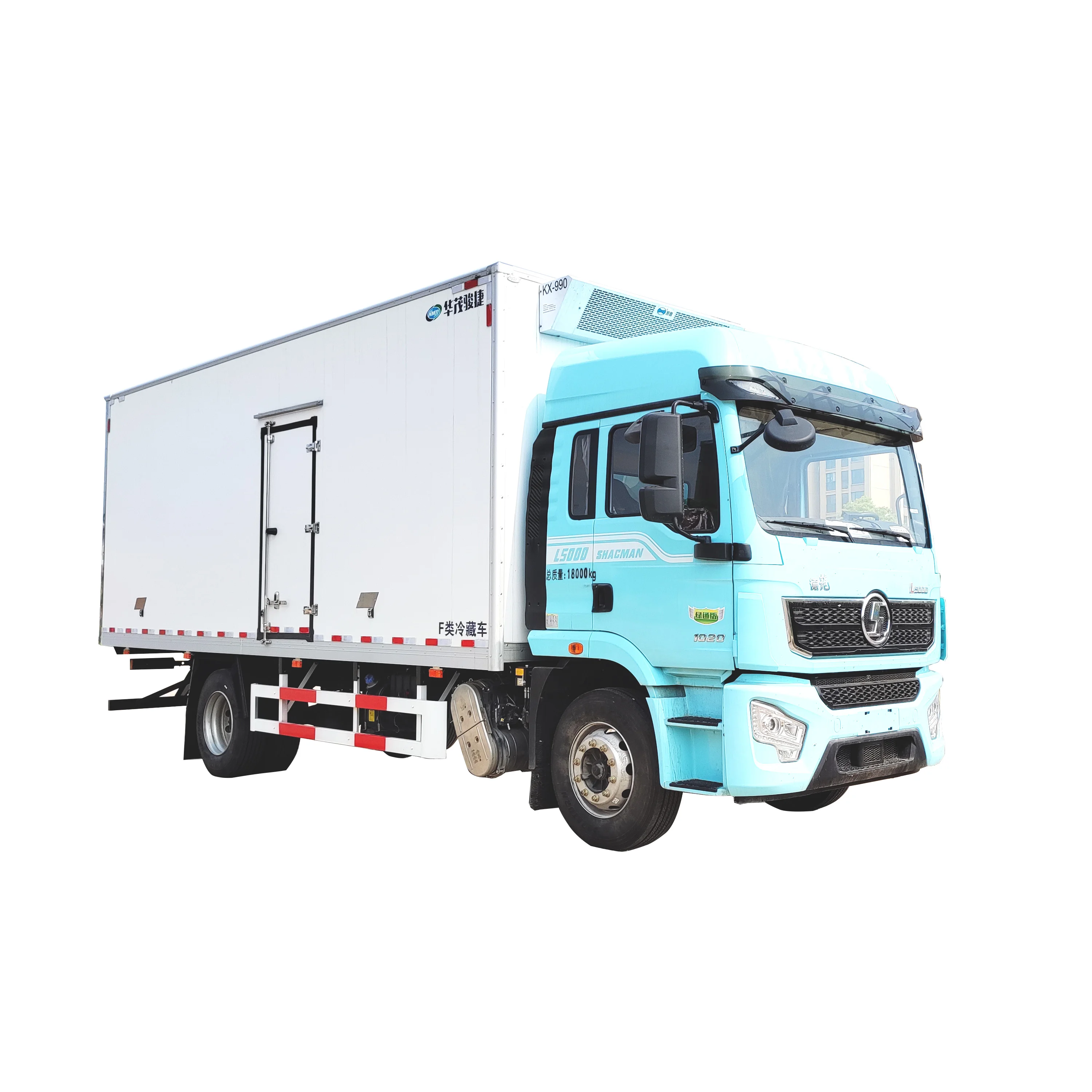 Small Medium Large Refrigerated Trucks for Various Meats Support Long-Distance Transportation with Automatic Transmission