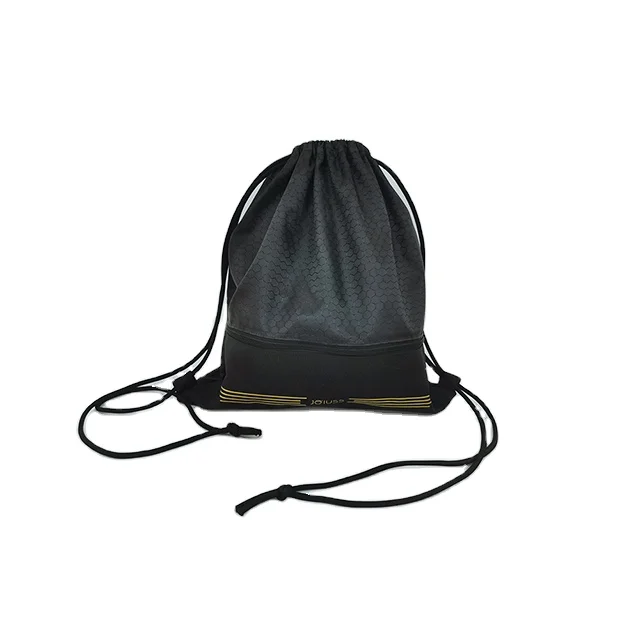 Custom Promotional Drawstring Backpack String Bag Large Strings bags Water Repellent Gymbag Tote Bag for Outdoor Sport Yoga