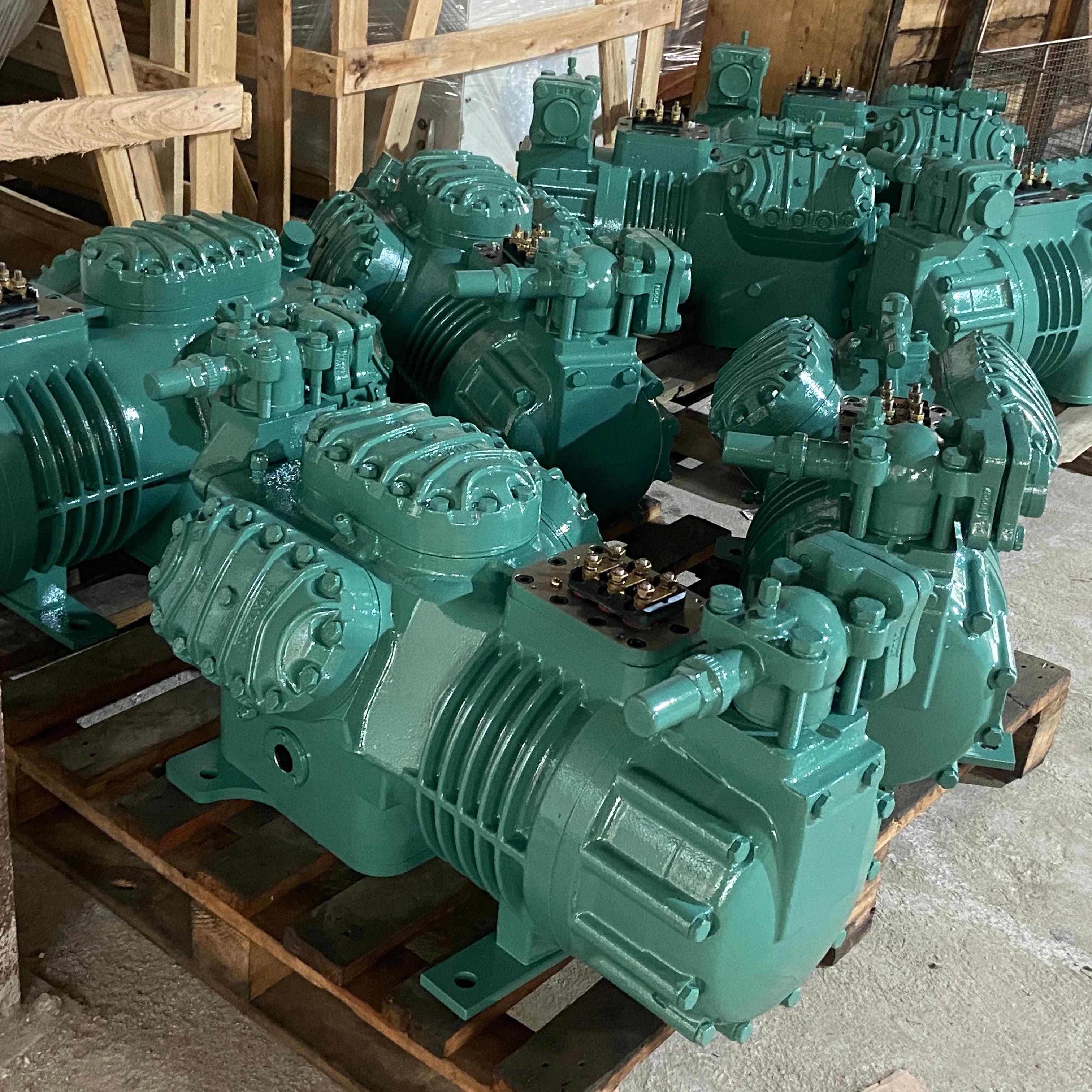 Дешевая цена 5hp 10hp 12hp 15hp 20hp полугерметичный поршневой компрессор холодной комнаты