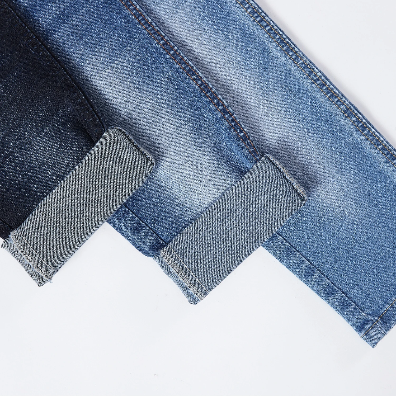 China manufacturer Denim Jeans cheap price GK8099-1 cotton fabric blue denim fabric for pants