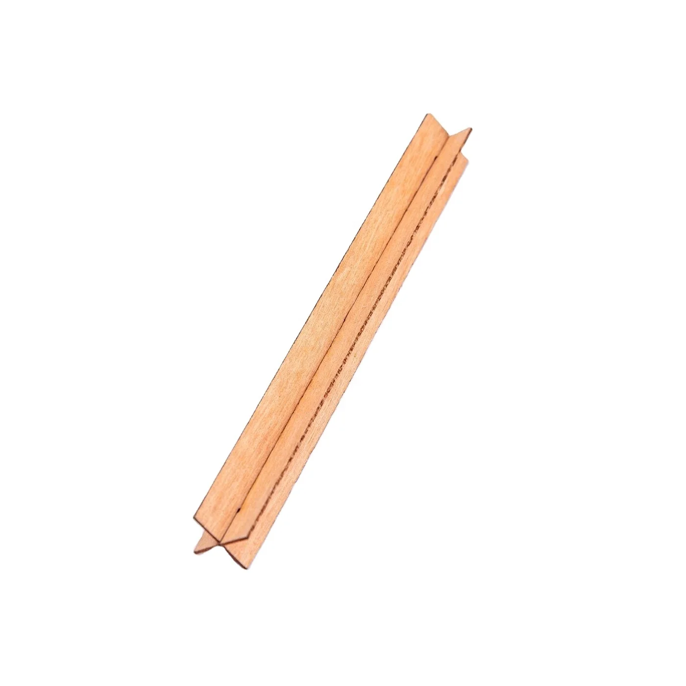 12x45mm Cross Design Wood Candle Wicks with Iron Stand With Cracking Souds