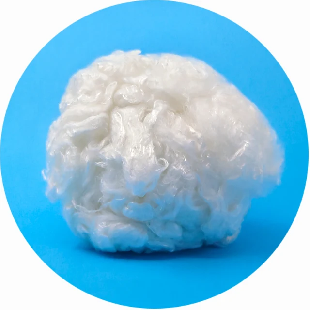 1.2D 38MM Raw White Bamboo Fiber for Spinning