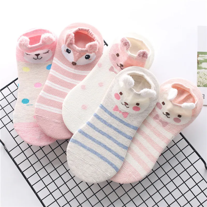 classic business grid large invisible women socks adult size women invisible stocking Small Ear Low Top Shallow Mouth Boat Socks