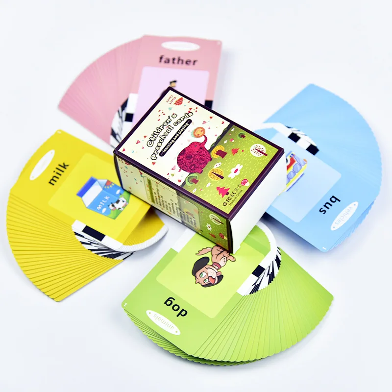 Ultra Slim Kids Flashcards Talking Flash Cards Early Learning Device Educational Toys For Kids Cognitive Cards