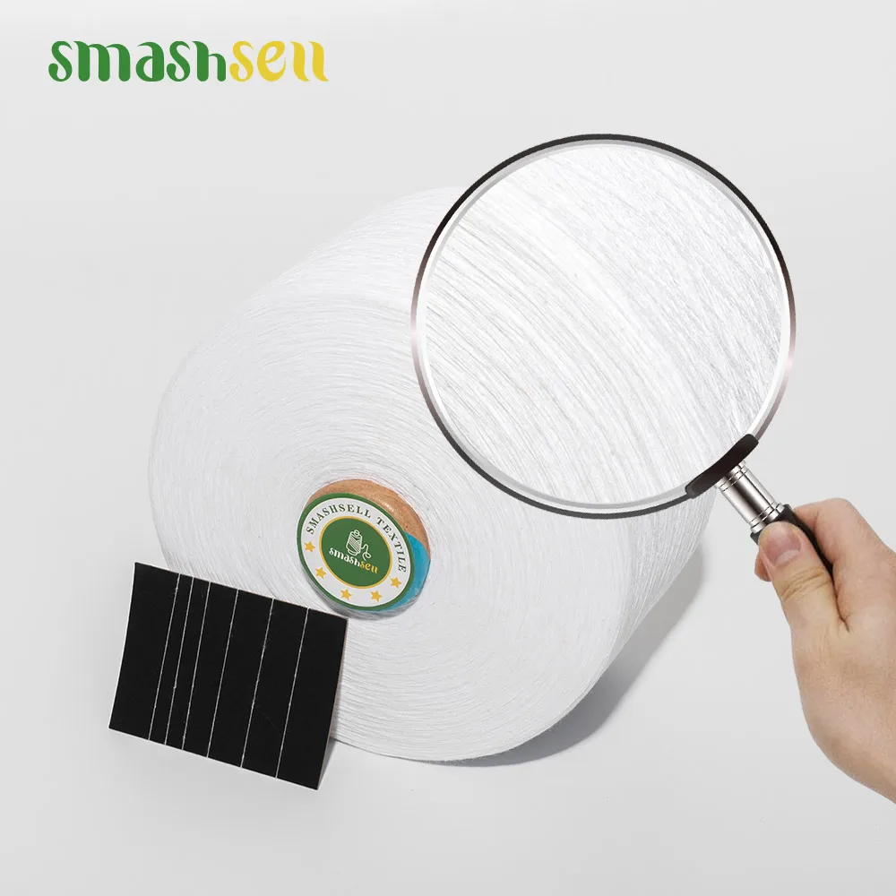 Бесплатный образец, китайская витая переработанная хлопчатобумажная полиэфирная пряжа 70 30, трикотажная пряжа для вязания 65, синтетическая хлопчатобумажная пряжа 35