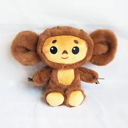 DIHAO Russia Cheburashka Big Ear Monkey plush toys for Children Big eyes Long Plush stuffed Animals Monkey dolls for boys girls