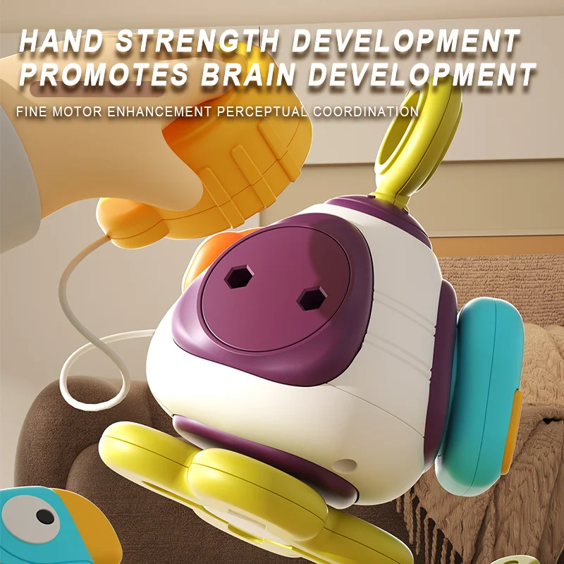 Entertaining Developing Motor Toys Busy Ball Baby Montessori Sensory Toys Silicone Teething Toys for Toddlers