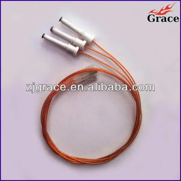 Gas oven/stove/cooktop ceramic electric spark ignition electrode