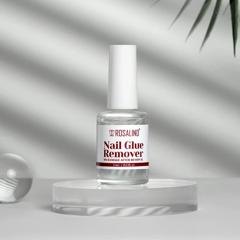 Rosalind hot sale nail care harmless oem Private Label  magic acetone Professional fast press on nail gel glue soak Off remover