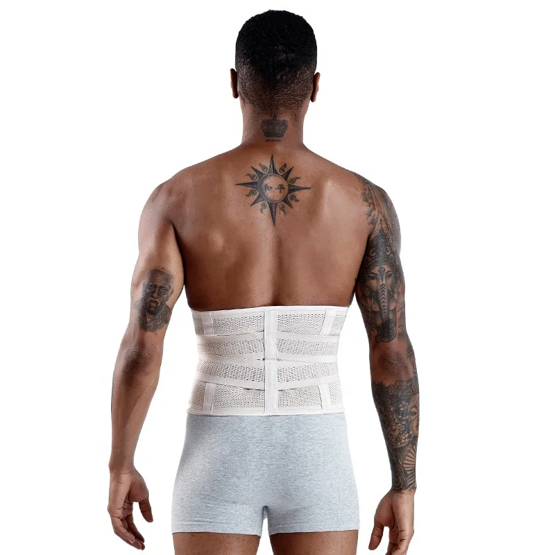 
Body Shaper Belts Sport Girdle For Men Breathable Fitness Mens Weight Loss Waist Trainer belt 