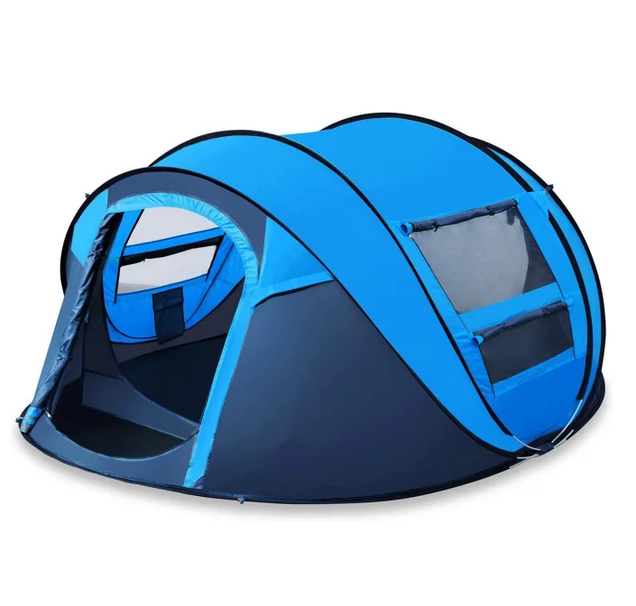 Ultralight Instant Outdoor Camping Tent 4 Person Automatic Pop Up Round Dome Tent