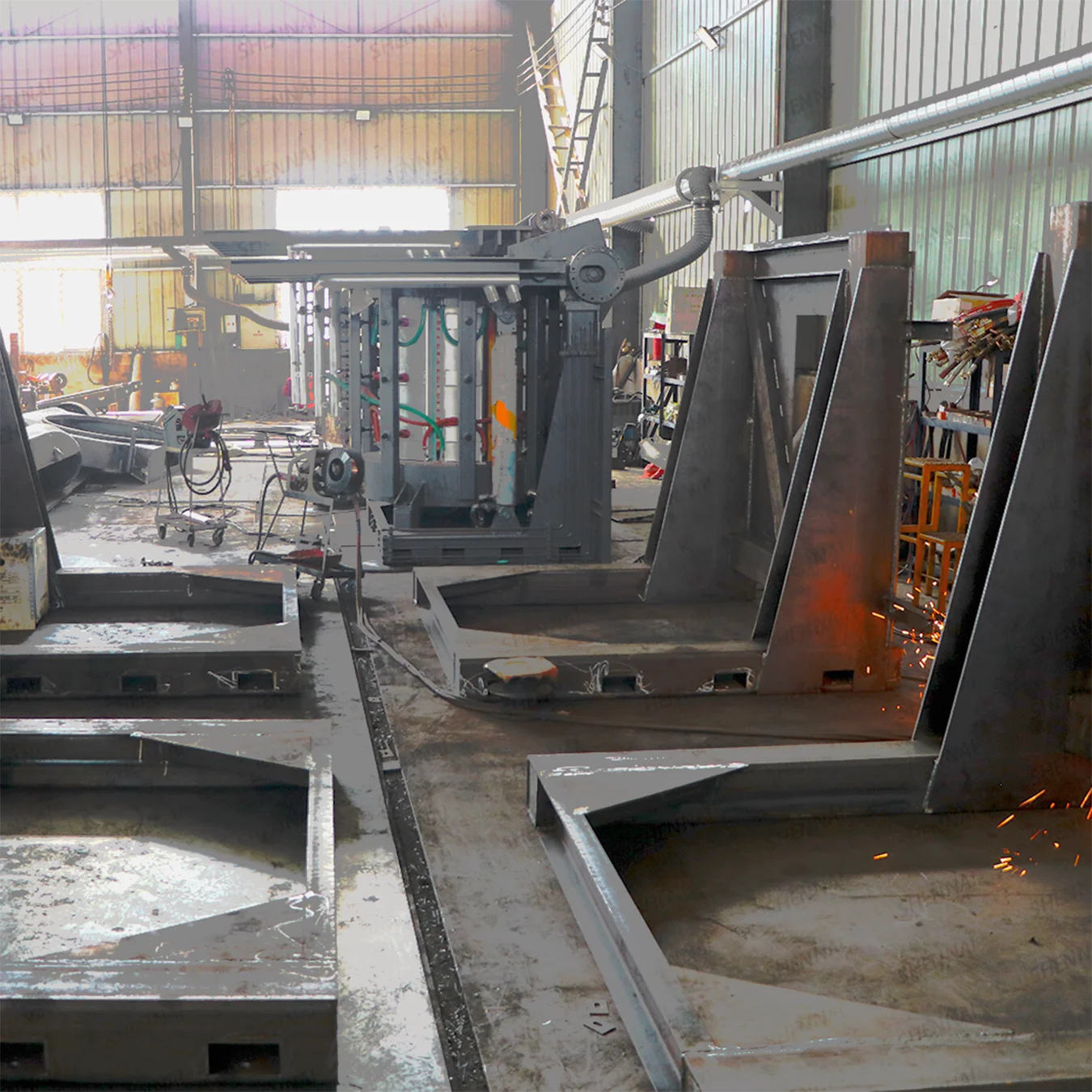 5T Induction Furnace Steel Induction Melting Furnace Industrial Furnace