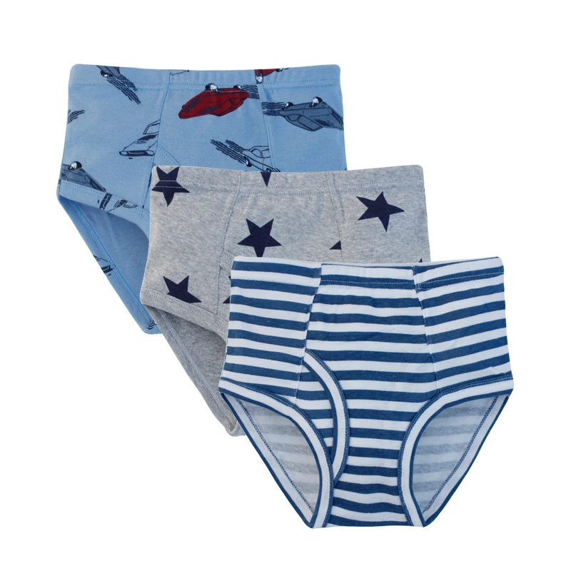 
custom cute kids underwear cotton little children models baby teen boys briefs 