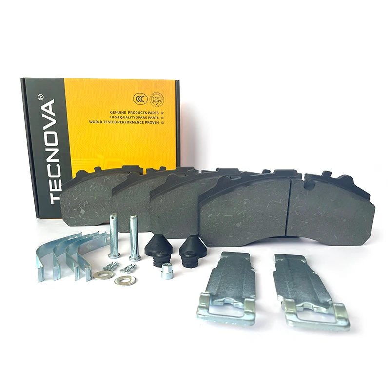 Высокопроизводительный полуфабрикаты для тяжелых дисков комплект оборудования грузовиков прочные тормозные колодки WVA29060