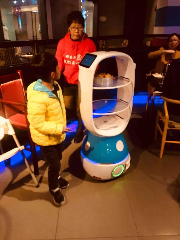 ODM Design Intelligent Food Serving Robot OEM Mingren New Micro Machining Milling Aluminum Turning Not CNC Machining BRASS