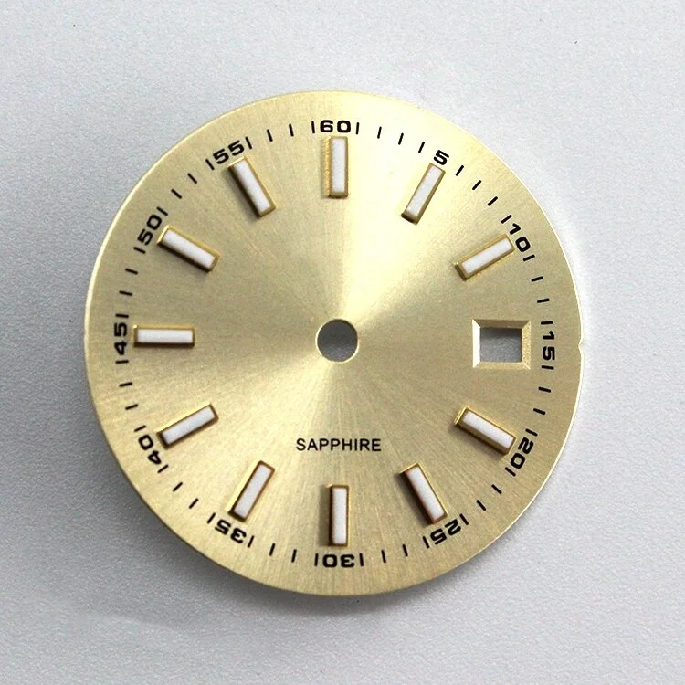 High quality custom watch dial parts,watch dial making sand silver gold part of women watch