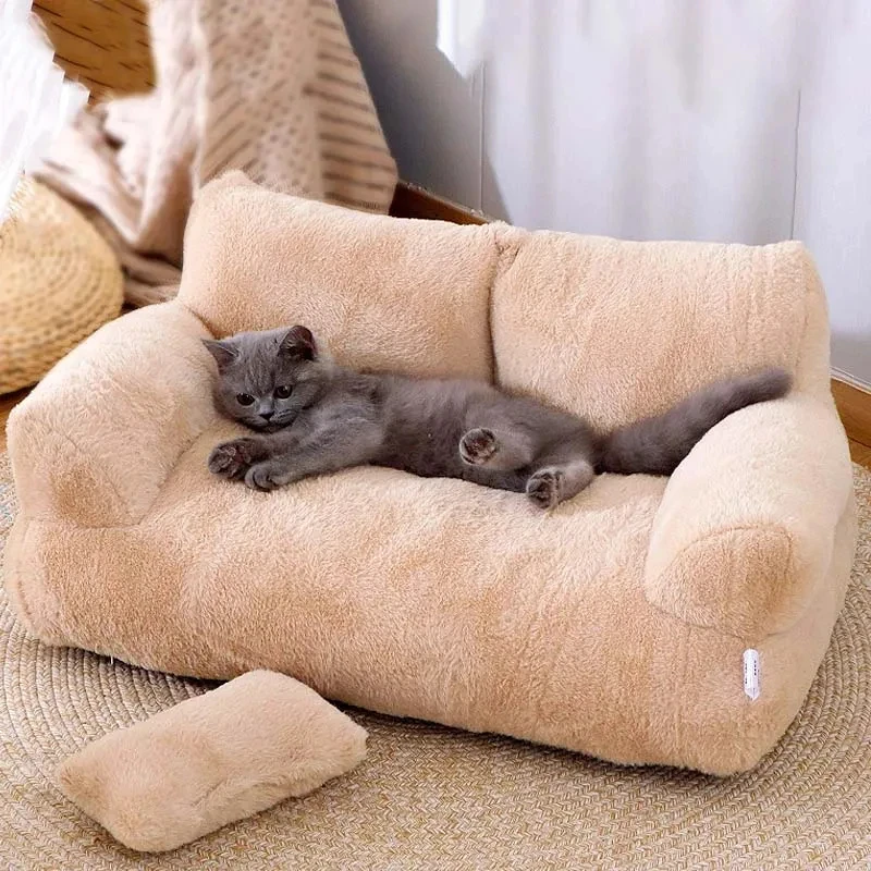 Кошачий диван-кровать для собак