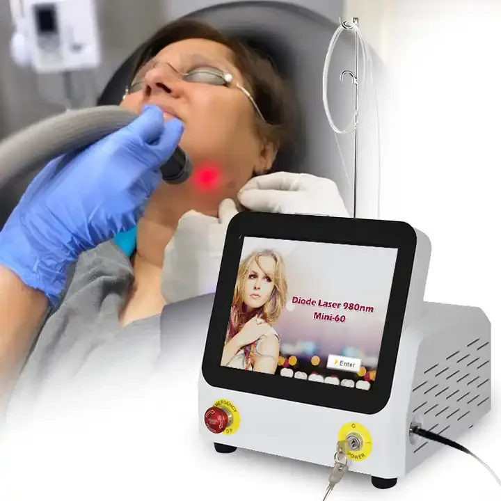 Surgical fiber laser lipolysis 980nm vaser liposuction endolaser fiberlift skin tightening device