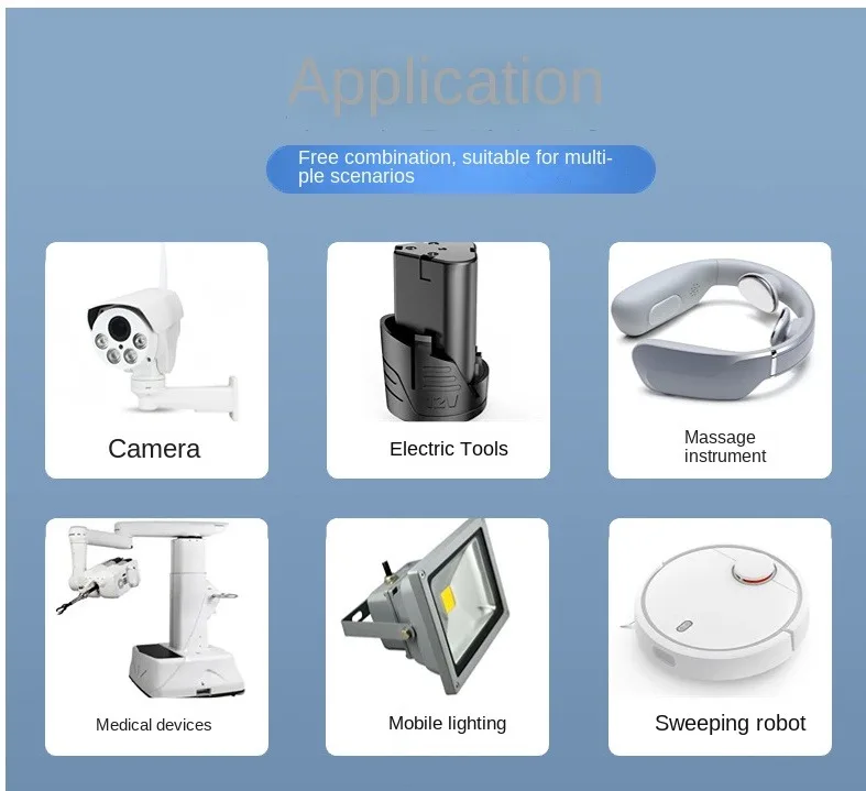 OEM Li-ion battery pack 18650 32650 26650 26500 26700 16500 14500 3.7V 7.4V 11.1V 14.8V lithium ion battery pack 300~6000 mah