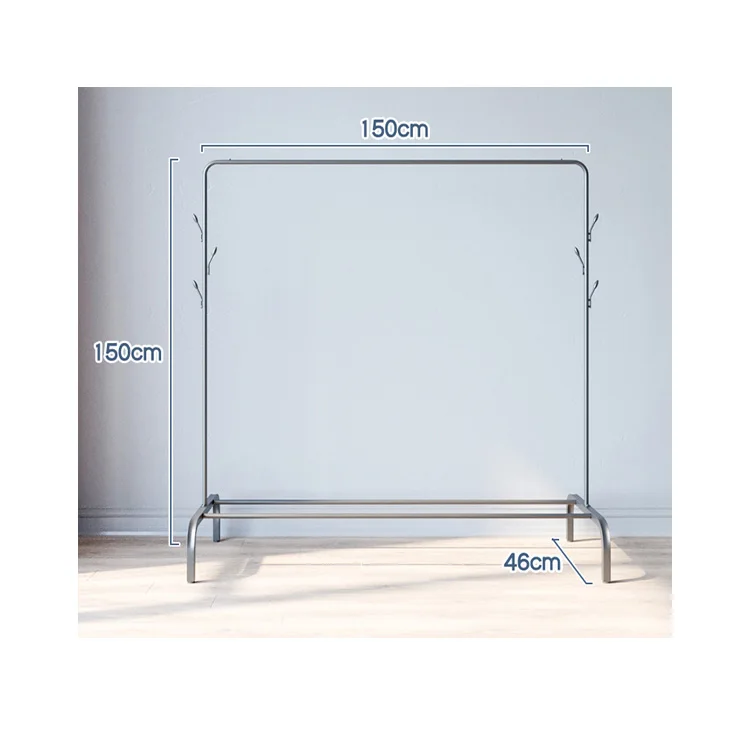 white and black hall entryway free standing tree hanging bag hat jacket umbrella metal clothes hanger stand with shoe rack