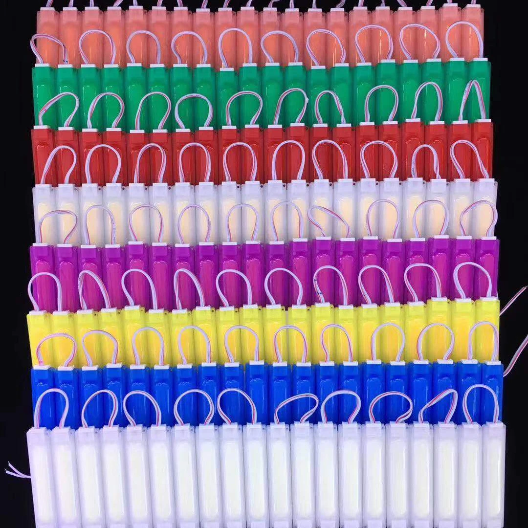 COB signage led module 2.4W IP65 9220 Window box backlight High lumens, 12v led module waterproof