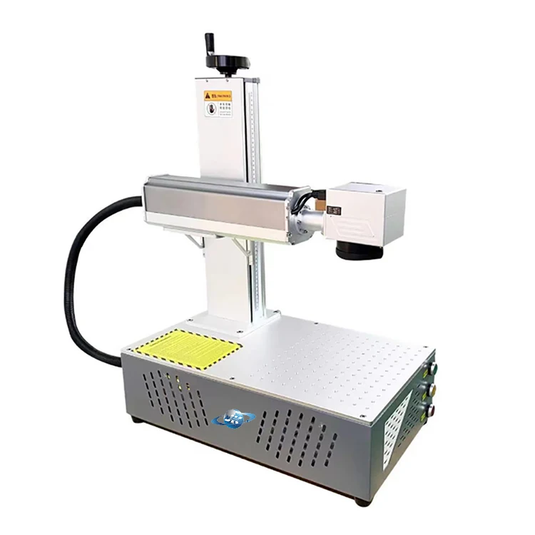 Promotional high precision 50W MAX raycus JPT metal gold laser fiber marking machine for UK Germany