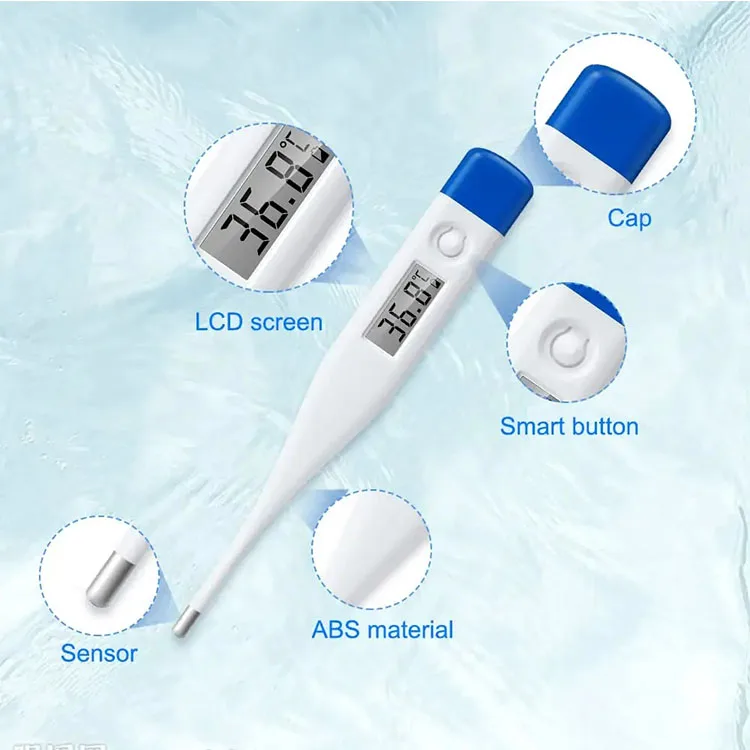 Factory Price Strong Humidity Sensing Function Portable Liquid Crystal Display Rapid Instant Read Thermometer Digital