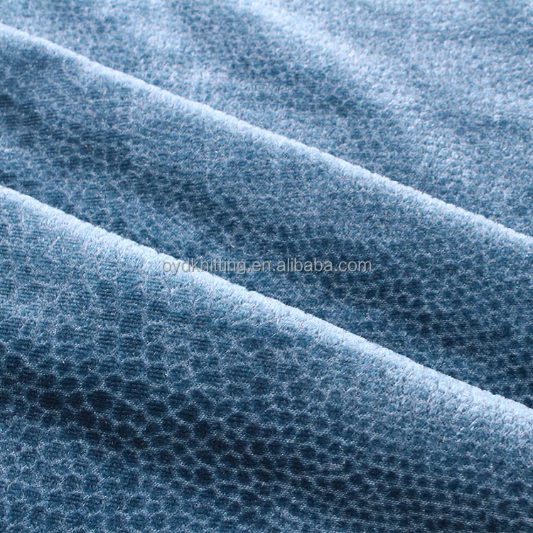 Burnout Spandex Super Soft Silk Velvet Fabric Burnout Korean Velvet Fabric From China