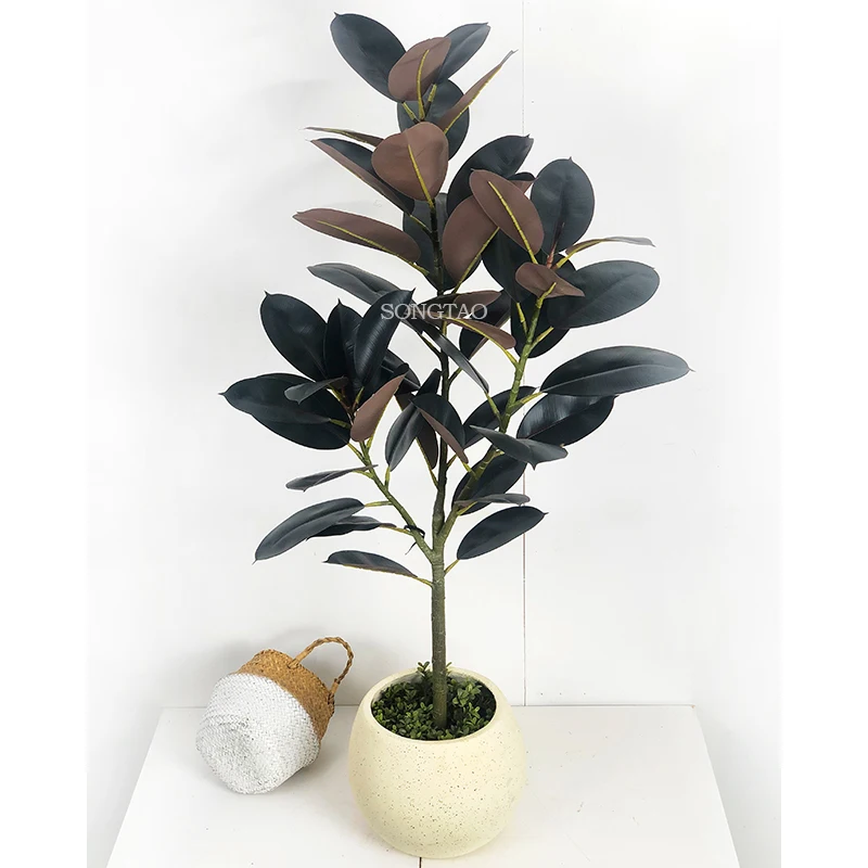 Декоративное искусственное дерево в горшках