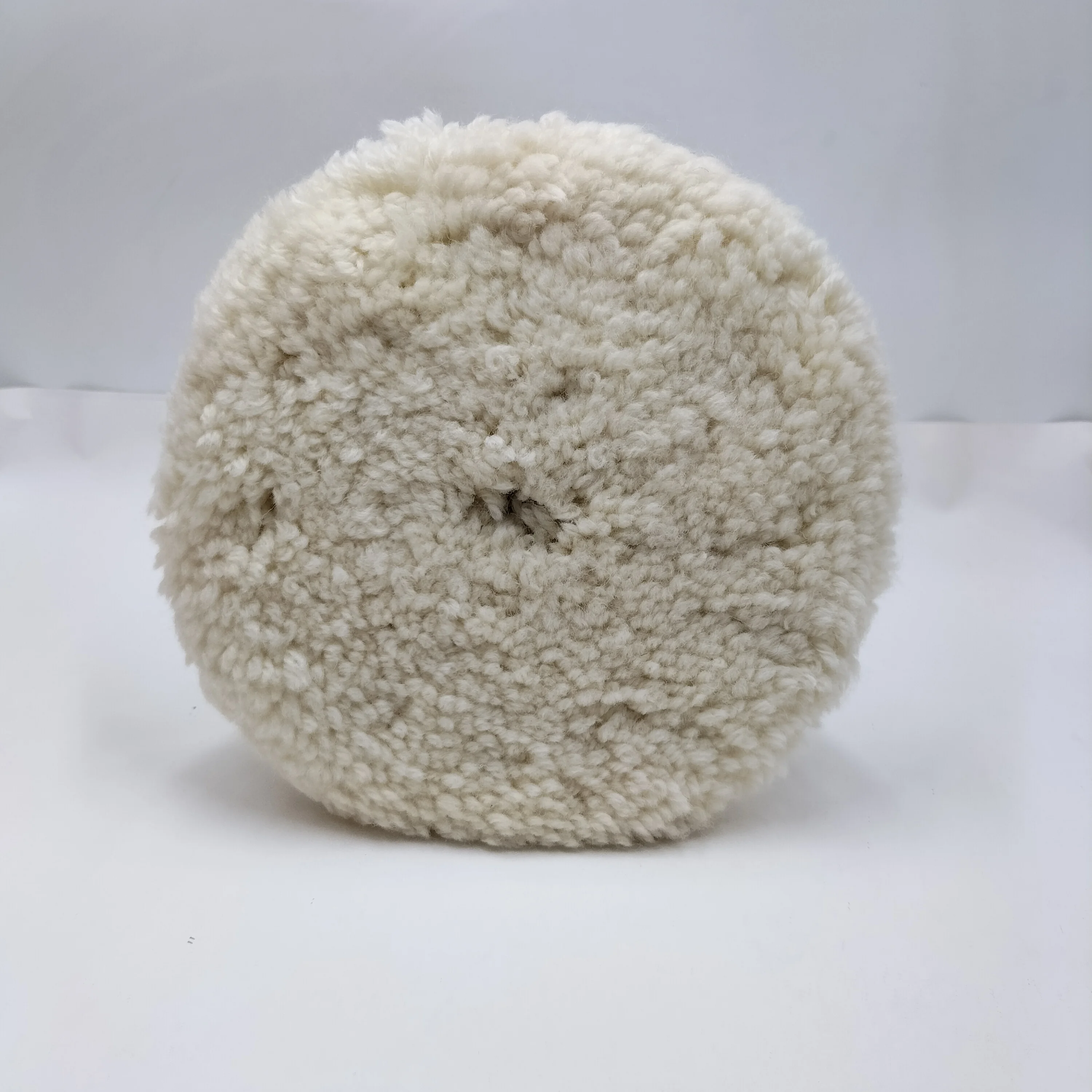 100% wool double sides Vehicle Car Wool Buffing Pad Buffer wool polishing pad
