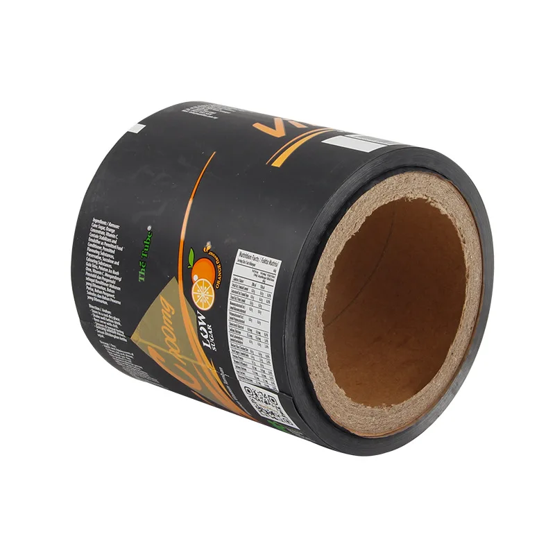 Packaging supplier Custom printed  food aluminum barrier Packaging plastic film transparent pet film in roll