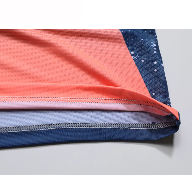 Новая спортивная одежда, популярная на рынке футболка для бадминтона и тенниса, футболки для настольного тенниса