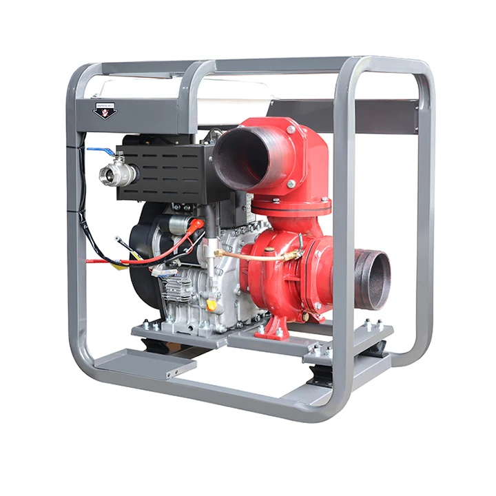 Hiearns DP60HCIE high flow high-pressure cast iron pump, single cylinder air-cooled diesel engine