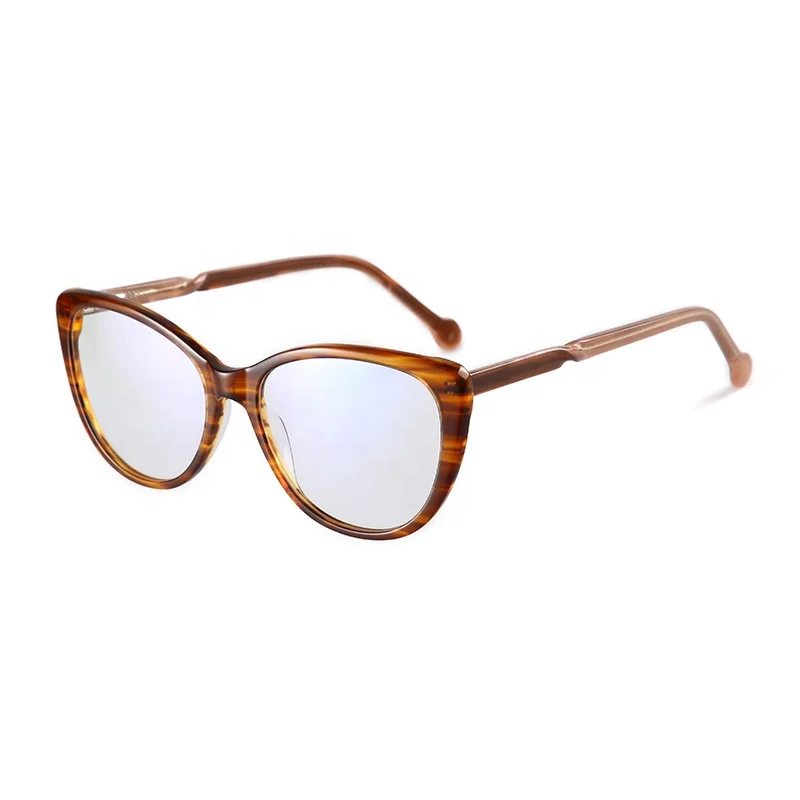 Manufacturers fashion acetate translucent glasses optical frames for women