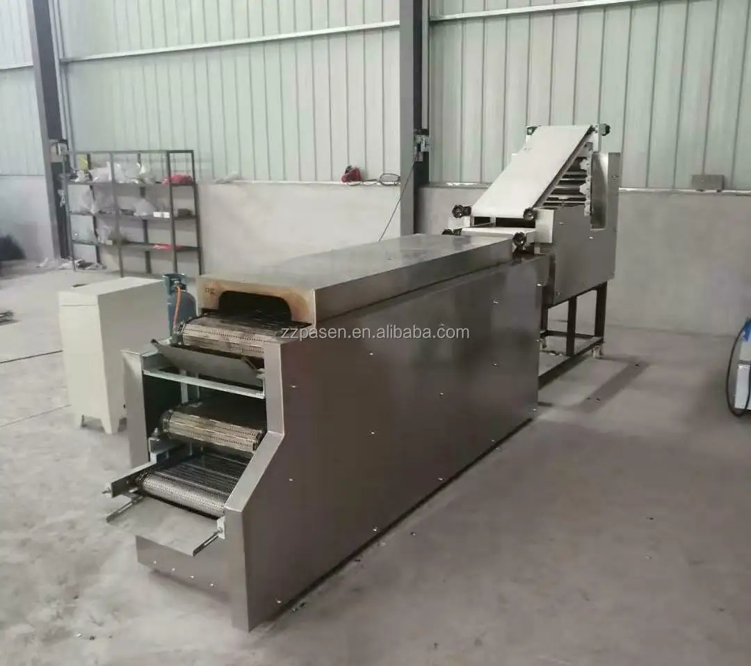 Wheat bread making machine flat bread baking oven Arabic bread making machine price
