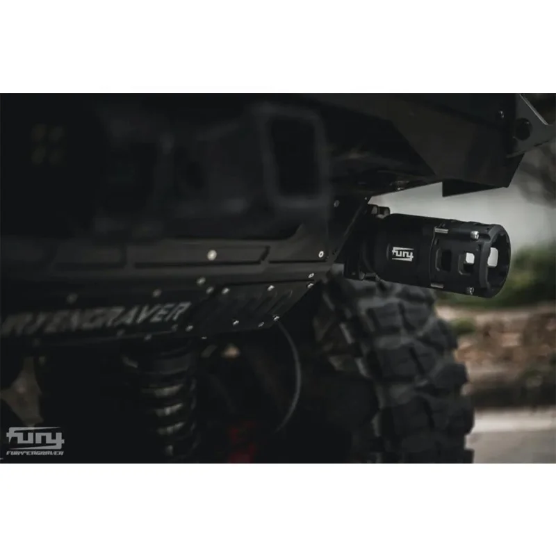 Furyengravвыхлопная труба для Jeep Wrangler JK JL аксессуары 4x4 глушитель от производителя