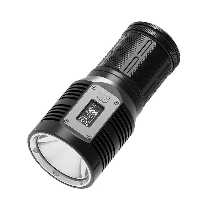 Powerful mini flashlight high lumens LED tactical rechargeable usb battery portable