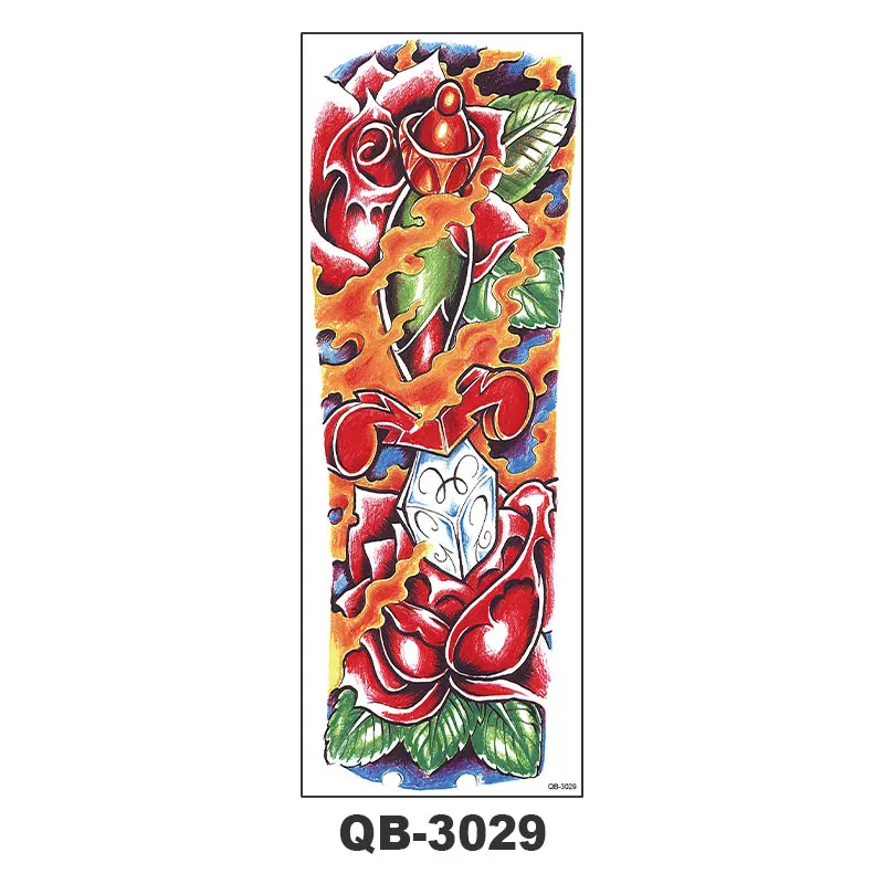 Extra Temporary Animal Tattoo Black Tattoo Full sleeve Temporary Tattoo Stickers Body Atr for Man Women