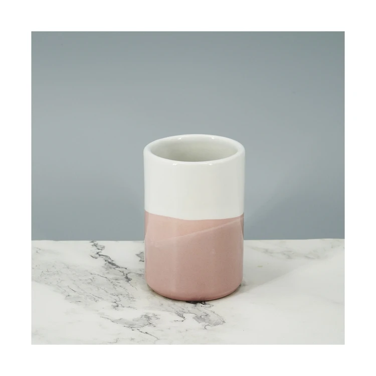 Unique Style Easy Care Cute Colorful And Fun Ceramic 4 Piece Bath Bathroom Table Top Accessories Set