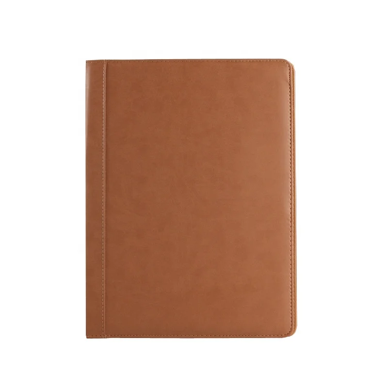 Wholesale Custom Printed Presentation Cork Folder,promotion Rubber Band Closure ,a slip Pocket File Folder
