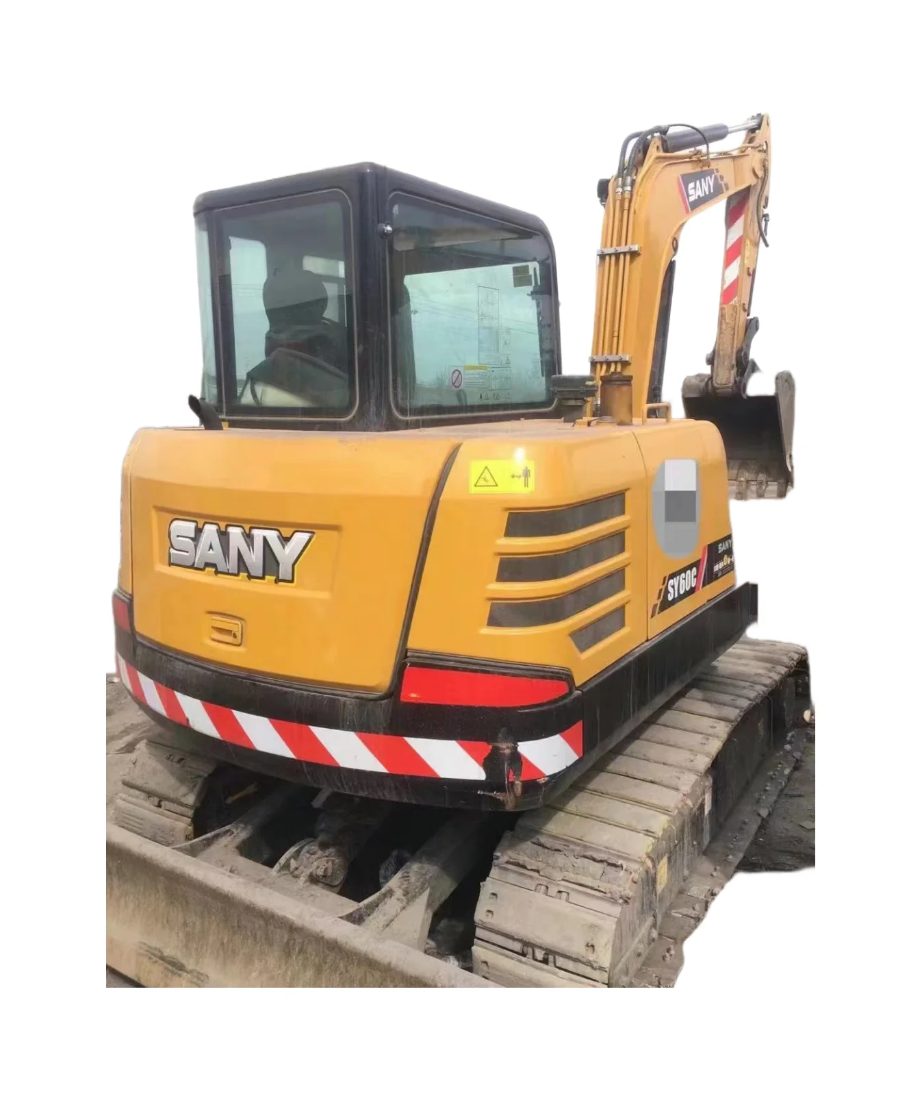 High Quality SANY 60C Crawler Excavator Japan Original Used Low Price in Shanghai Featuring Core Components Engine and Pump