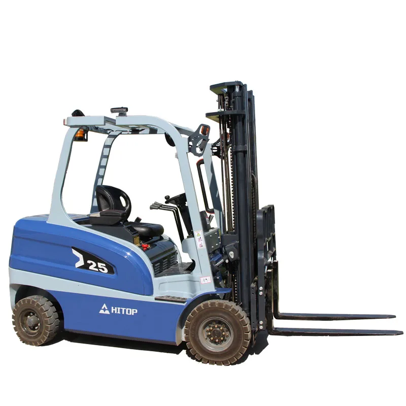 Alibaba Verified Forklift Factory Good Service 1.5T 2ton 1ton 3 Ton Electric Battery Forklift Truck with Cheap Cost